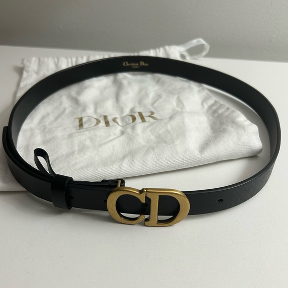 NEVER USED. NWOT Christian Dior Belt with Dust Bag. Authentic - Picture 2 of 7